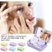 Naapesi 6-Piece Colorful Contact Lens Container Set - Portable Storage for Soft/Hard Lenses with Tweezers | Ideal for Home & Travel - Buy Online on GoSupps.com