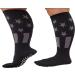 Extra Wide Diabetic Edema Socks for Swollen Feet | Non-Slip Bariatric Cast Socks - Buy Online on GoSupps.com