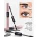 Black Waterproof Mascara & Lash Primer 2-In-1 Curling Eyelash Mascara & Lengthening Mascara Primer with Silk Fiber Mascara Black Volume and Length Lash Lift with Up to 16H Wear Prime Mascara Makeup - Buy Online on GoSupps.com