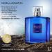 L'Bel - Bleu Intense Perfume for Men Long Lasting 100 ml/3.4 Oz Fresh 3.4 Fl Oz (Pack of 1) - Buy Online on GoSupps.com