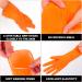 Wy Lighting Level Rubber Gloves - Reusable Household Cleaning Gloves for Dishes & Kitchen - 1 Pair - International Shipping Available - Buy Online on GoSupps.com