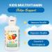 Go Healthy Liquid Multivitamin for Kids 2 Pack Bundle 1 Raspberry Bottle and 1 Peach Mango Bottle - Buy Online on GoSupps.com