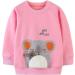 Girls Cotton Sweatshirt for Kids | Koala Design | Long Sleeve Pullover for Toddler Girls | Age 4-5 Years - Buy Online on GoSupps.com