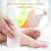 Gel Heel Protectors 2 Pairs Silicone Heel Sleeves - Great for Heel Pain Dry Cracked Heels Achilles Tendinitis for Men & Women - Buy Online on GoSupps.com