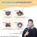 Inflatable Neck Stretcher Cervical Traction Device with Removable Air Pump - Neck Pain Relief Brace for Home & Travel (with Pillow Cover) - Buy Online on GoSupps.com