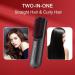 Buy Cordless Hair Straightener Brush | Portable Mini Hot Comb for Women | Travel-Friendly USB Rechargeable | 3 Heat Settings & Auto-Off - Buy Online on GoSupps.com