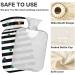 NAANLE Striped Hot Water Bottle with Cover - 1L Heat & Cold Therapy for Pain Relief | Ideal for Bed Hands & Feet - Buy Online on GoSupps.com