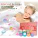 12 PCs Bath Balls - Perfect Gifts for Women Kids & Moms | Foam Bath Additives for Birthdays Christmas & Valentine's Day - Buy Online on GoSupps.com