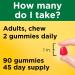 Nature Made Vitamin D3 2000 IU Gummies - Immune Health Support - 90 Day Supply - Buy Online on GoSupps.com