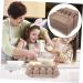 Mikikit 20pcs 10 Pulp Egg Tray Fold up Flats Folding Tray Paper Egg Tray Home Egg Tray Pearlescent Dispenser - Buy Online on GoSupps.com