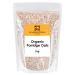 Organic Porridge Oats (Rolled Oat Flakes) 1kg by Manor Springs Organic