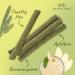 Timothy Hay Sticks | 25 Natural Treats for Rabbits Guinea Pigs Hamsters & Chinchillas - Healthy Chew Toys - Buy Online on GoSupps.com