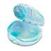 Marble Retainer Cases with Labels (3 Pack) - Cotton Candy Color - Buy Online on GoSupps.com