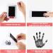 Baby Handprint and Footprint Kit 2 Pcs Clean Touch Baby Ink Pads for Hands and Feet with 4 Stamp Cards Safe Non-Toxic Inkless Handprint Kit for Baby Handprint Family Keepsake Gifts (Black) - Buy Online on GoSupps.com