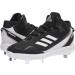 adidas Men's Icon 7 Mid Baseball Shoe 11.5 - Black/White/Silver Metallic - Buy Online on GoSupps.com