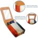 Travel Lipstick Organizer Case | Portable Makeup Bag with Mirror | Vintage French Flag Design - Buy Online on GoSupps.com