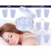 Set of 4 Anti Snoring Nose Plugs Cones Vents Snore Stopper Nasal Amplifier for Better Breath Better Sleep