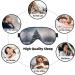 SSIMOO Christmas Tree Snow Sleep Mask | Adjustable Breathable & Fashionable Eye Mask for Comfortable Sleep International Shipping Available - Buy Online on GoSupps.com