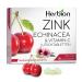 Herbion Naturals Zink Echinacea and vitamin C lozenges with natural cherry taste - 18 ct - dietary supplements - promotes general health for adults and children 5+