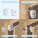 Child Magnetic Cabinet Locks (10 Locks, 2 Keys) - Baby Proofing Latch with Light Function for Cabinets & Drawers - Buy Online on GoSupps.com