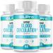(3 Pack) GLPro Blood Capsules Official GLPro Blood Health Support Pills with All Natural Ingredients Advanced Formula Supplement with Maximum Strength Premium Vitamins for Women & Men (180 Capsules)