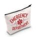 Emergency Department Nurse Makeup Bag Nurse Gift Emergency Nurse Bag Emergency Bag ICU Nurse Essentials Emergency Nurse Accessories ER Nurse Gift (Department B)