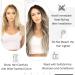 Hetto Real Hair Extensions - Ombre Dark Brown to Medium Blonde Mix 100g 45cm | Remy Quality Tresses for Hair Recovery - Buy Online on GoSupps.com