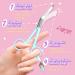 Nurse Love Nursing Scissors | Bandage Scissors for First Aid & Vet Students | Stainless Steel Cyan Scissors with Sharp Blades & Round Tip - Buy Online on GoSupps.com