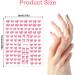 lasuroa 6 Sheets Bow Nail Stickers Self-Adhesive 3D Black White Pink Red Gold Silver Bow Nail Decals Colored Bowknot Nail Stickers for Nail Design Decoration Home Salon (6 Colors) - Buy Online on GoSupps.com