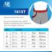 LP SUPPORT Lumbar Back Brace - Lower Back Support for Weightlifting & Heavy Lifting | Breathable Knit 4 Semi-Rigid Stays Adjustable Straps - Medium Size for Men & Women - Buy Online on GoSupps.com