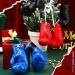 12 Pcs Mini Boxing Gloves - Boxing Accessories & Gifts for Car Decoration - Black Blue Red - 4 Inch - Buy Online on GoSupps.com