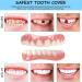 Shop Hfdhd Dentures Pebble Gel - Natural Tones Smile Perfect Veneers | Instant Tooth Repair Set for Men & Women - 7 Pairs Reusable Cosmetic Covers - Buy Online on GoSupps.com