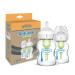 Set of 2 BA 150 ml PP Crystal baby bottles Options +
