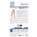 Truform 20-30 mmHg Compression Stockings - Thigh High Open Toe Black Large - Pack of 2 for Men & Women - Worldwide Shipping - Buy Online on GoSupps.com