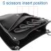 Hairdresser Scissor Bag Multi Functional Barber Waist Pouch Hairdresser Tool Waist Bag with Scissors Holders for Professional Salon Use - Buy Online on GoSupps.com