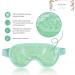 Temas Cooling Eye Mask for Puffy Eyes Reusable Hot Cold Therapy Gel Cold Eye Mask for Migraine Headache Dark Circles Dry Eyes Swollen Eyes Sinus Pain - Blue Green and Purple (Light Purple) - Buy Online on GoSupps.com