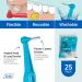 Tepe Angle Interdental Brush 0.6 mm 25 Pack Blue Blue 25 count (Pack of 1) - Buy Online on GoSupps.com