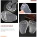 15 Pairs Forefoot Cushions - Transparent Gel Toe Pads for Sandals & Heels | Foot Protection Insoles & Slipper Pads - Buy Online on GoSupps.com
