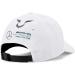 Mercedes AMG Petronas F1 Merchandise | Lewis Hamilton Kinder 2022 Team Cap - Official White Cap for Kids - Buy Online on GoSupps.com