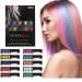 Gireatick 10 Colors Hair Chalk Comb for Girls Kids Temporary Hair Color Dye for Girls Kids Gifts on Valentine's Day Cosplay for Age 8-12 Washes Out Easily Non-Toxic and Safe for All Ages Including