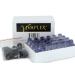 Vivaplex 24 Cobalt Blue 15 ml Glass Bottles with Lids - Set of 24 Bottles - Buy Online on GoSupps.com