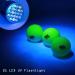 Glow Golf Balls for Night Sports - 12 Pack Tournament Fluorescent Glow in The Dark Balls + Flashlight - Buy Online on GoSupps.com