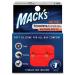 Mack's Shooters Moldable Silicone Putty Ear Plugs Orange 3 Pair