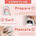 Electric Heated Eyelash Curler Kit - Professional Hot Lash Therapy Tool Rechargeable & Battery Powered Perfect for All Eye Types - Cotton Candy White - Buy Online on GoSupps.com
