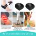 Pinkiou Heel Protectors - 2PCS Gel Heel Cups for Plantar Fasciitis Relief & Blister Prevention - Black (Size L, 6-11 Women & 6-10 Men) - Buy Online on GoSupps.com