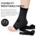 AVIDDA Ankle Support Brace 1 Pair - Adjustable Compression Foot Sleeves for Pain Relief - M/Z New Black - Buy Online on GoSupps.com