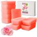 Kosmetex paraffin bath rose pink-paraffin heating bath for hands + feet-paraffin wax-paraffin block for wax warmer-wax bath (10x 500ml)