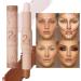 New 2 Colors Professional Makeup Wonder Stick - Face Shaping & Contouring Stick Double-Headed Highlight Contour Stick (#03 1pcs) #03 1 count (Pack of 1) - Buy Online on GoSupps.com