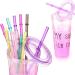 Dakoufish 13 Reusable Tritan Drinking Straws for Mason Jars - Set of 12 with Cleaning Brush (13 inch, 7 Colors) - Buy Online on GoSupps.com