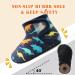 JOINFREE Baby Dinosaur House Slippers | Non-Slip Rubber Sole Toddler Booties 3/3.5 UK Child - Buy Online on GoSupps.com